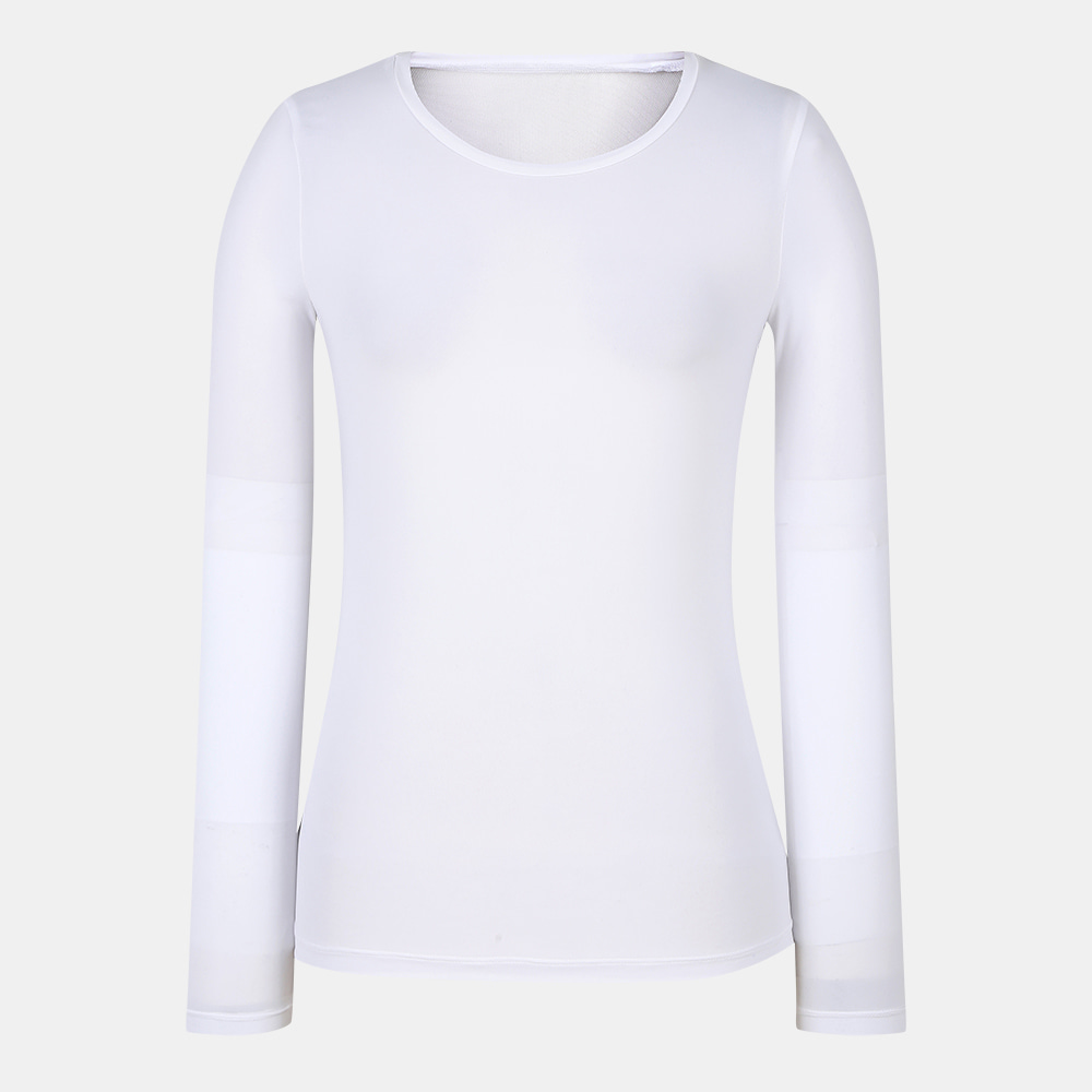 [레노마골프] 23SS 여성 등판 메쉬 베이스레이어 티셔츠 RWTRM6102-101 RENOMA UNIVERSE