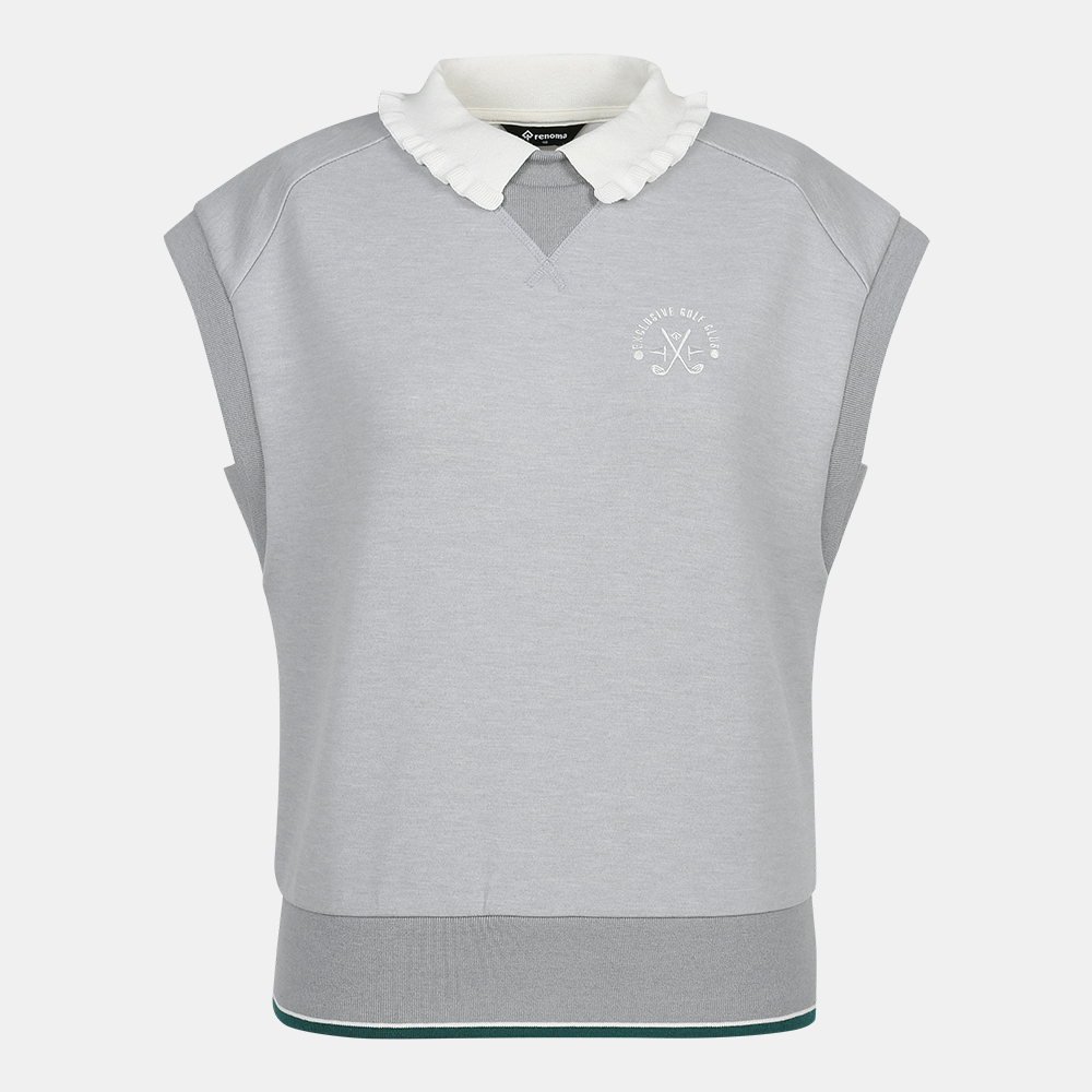 [레노마골프] 23SS 여성 니트 카라 민소매 티셔츠 RWTPM6125-197 RENOMA UNIVERSE