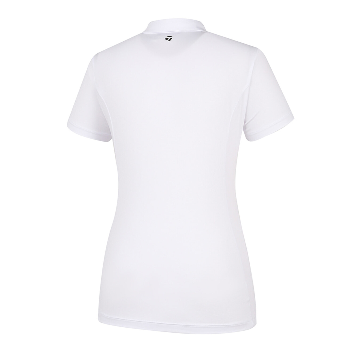 [테일러메이드] 여성 사선 로고 배색 카라 반팔 티셔츠 TWTYL6741-100