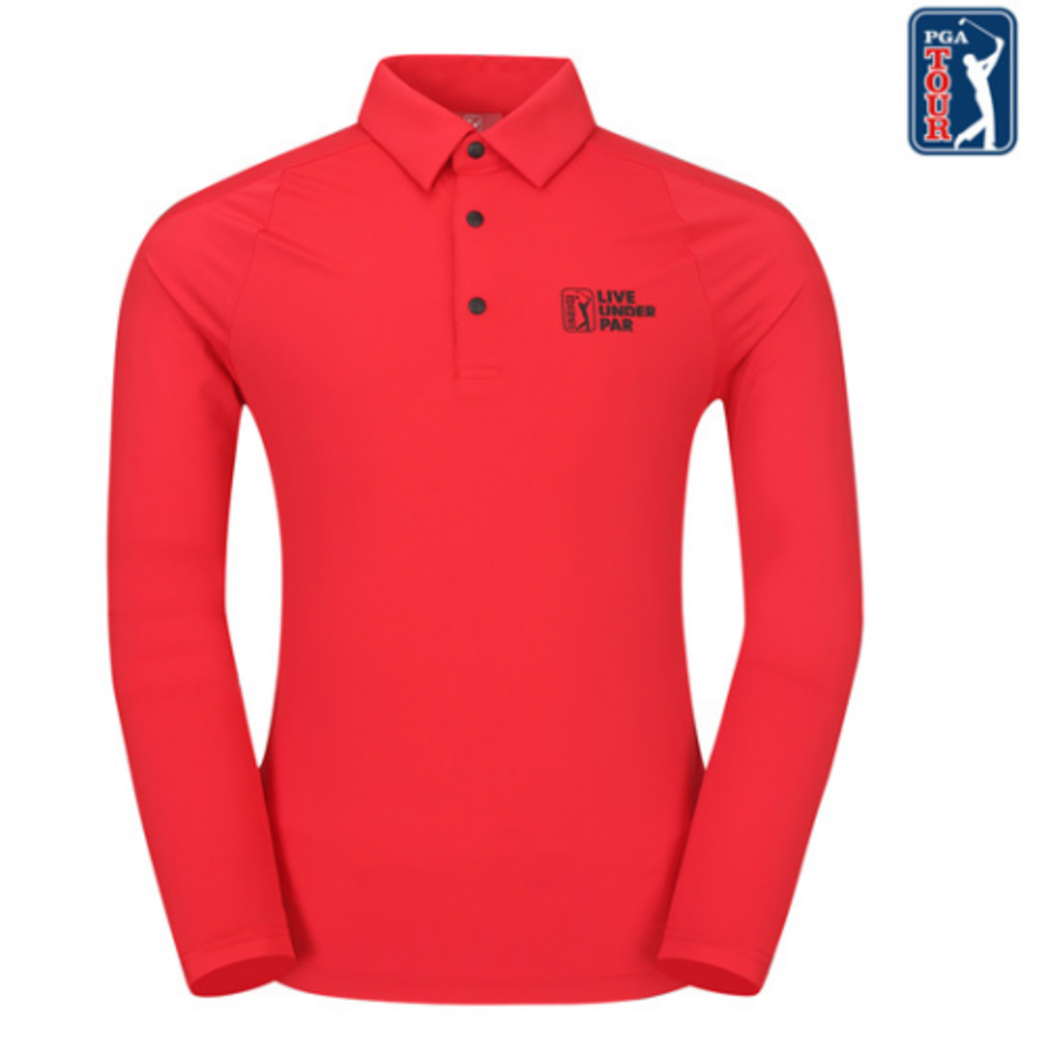 [GSH] PGA TOUR&amp;LPGA 남성 스트레치 포인트 제에리 티셔츠 L201TL100P