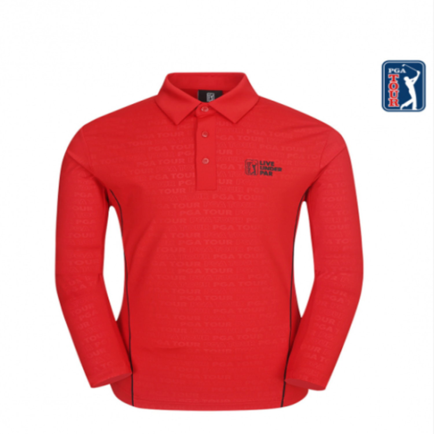 [GSH] PGA TOUR&amp;LPGA 남성 로고&amp;동체패턴 제에리 티셔츠 L203TL103P36