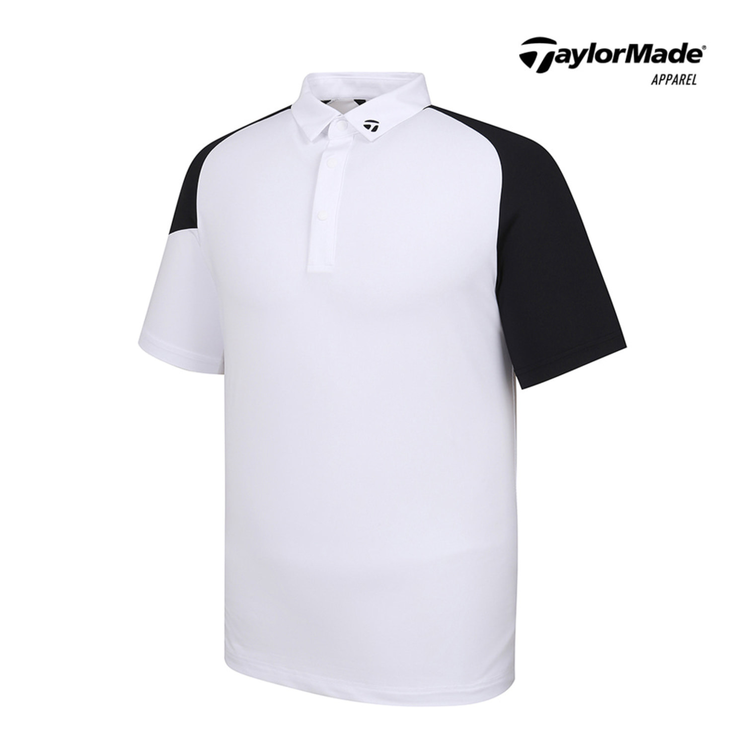 [테일러메이드]21SS 남성 래글런카라 반팔 티셔츠 TMTYK2243-100