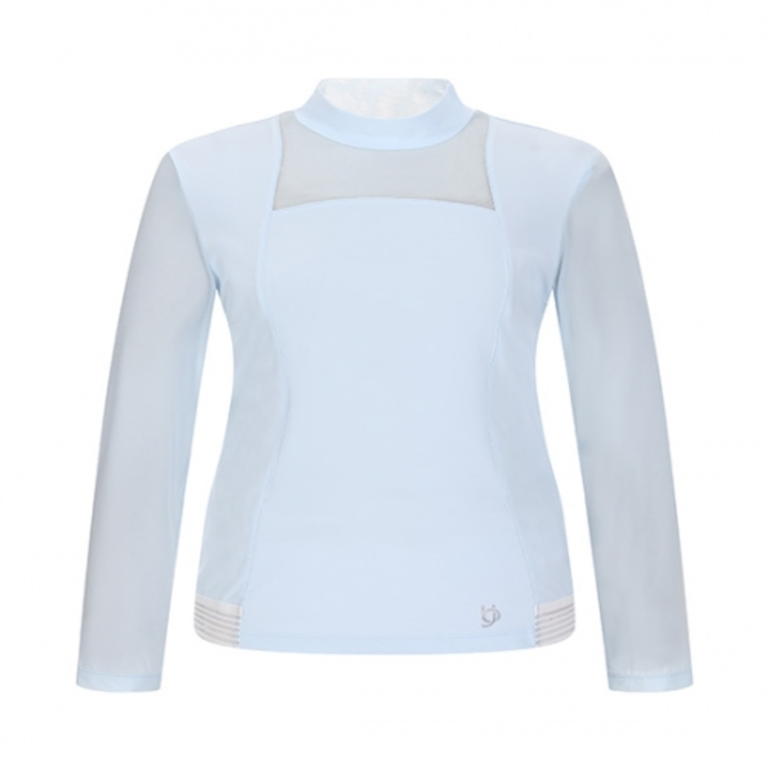 [GSH] 벤제프 여성 가슴 절개 냉감 긴팔 티셔츠 Light Blue BN2QWTL801