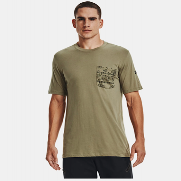 [GSH] 언더아머 남성 UA 포켓 티셔츠 1370034-361