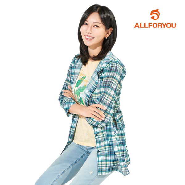 [올포유] [모델착장]22SS 여성 프린팅 민소매 티셔츠 ALTSL4111-203_G