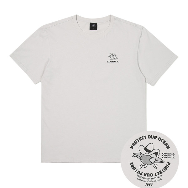 [오닐] 공용 베다니 오가닉 반팔 티셔츠 OUTRL2217-196