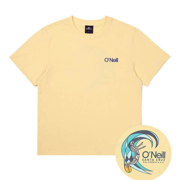 [오닐] 산타크루즈 오가닉 반팔 티셔츠 OUTRL2215-218