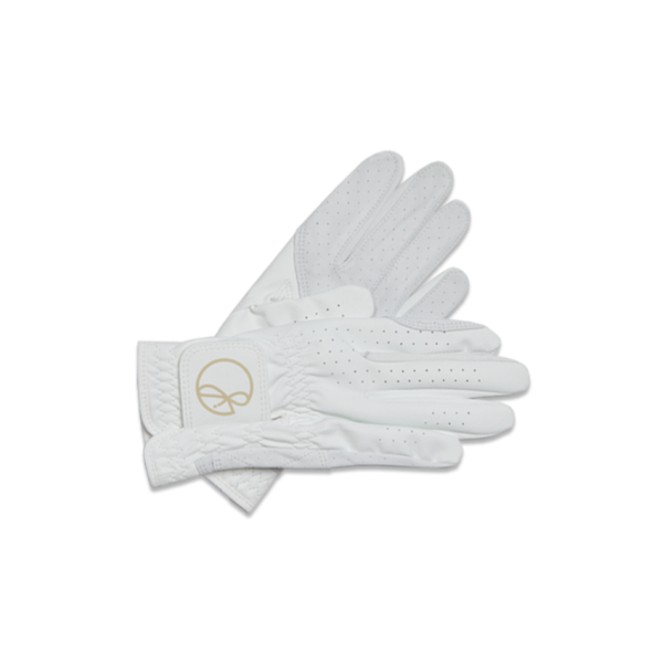 [JJA] 제이제인 베이직 반양피 양손 골프장갑 Basic Half Sheep Skin Golf Gloves (Beige) J347GV01BG