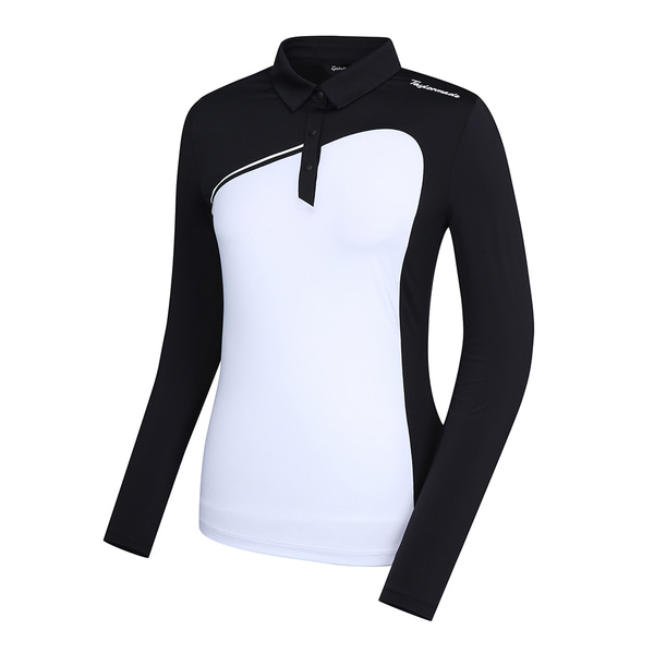 [테일러메이드] 여성 컬러 블록 카라 티셔츠 TWTYK5143-199