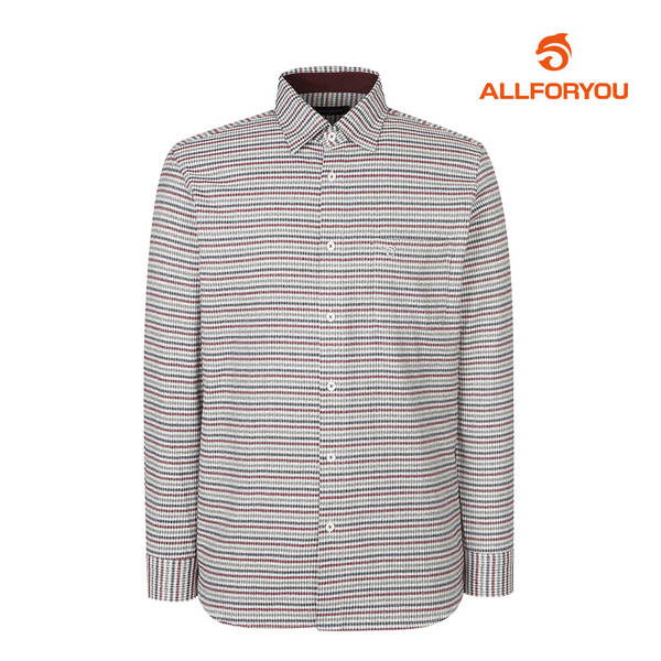 [올포유] 남성 잔체크 패턴 셔츠 AMBSI4652-415_G