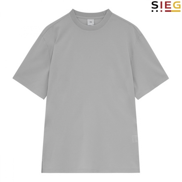 [GSH] 지이크 라운드넥 반팔 라이트그레이 티셔츠 (BI8064)