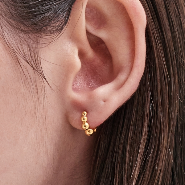 [LIE] 리에르시 봄 미니 원터치 귀걸이 4E2S913