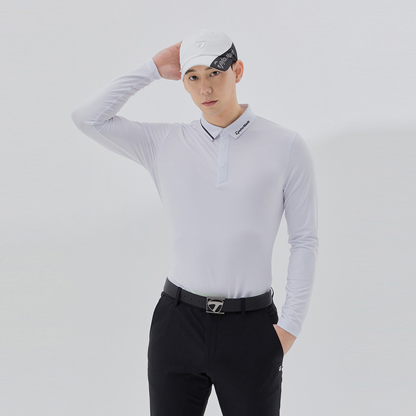 [테일러메이드] 남성 카라 포인트 티셔츠 TMTYL1741-100