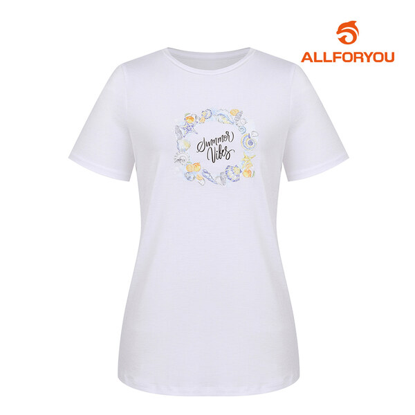 [올포유] 여성 반팔 티셔츠 ALTRK6246-100_G