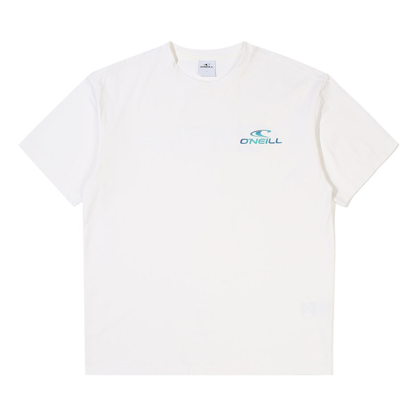 [오닐] 24SS 남성 알로하 워딩 반팔 티셔츠 OMTRN2060-101
