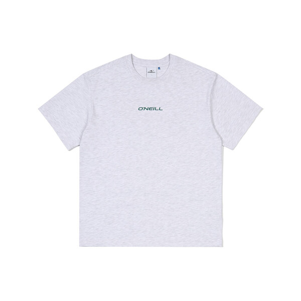 [오닐] 남성 백 플래그 레터 반팔 티셔츠 OMTRM2707-188